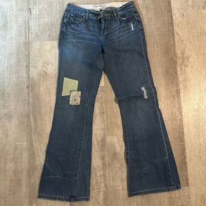 Vintage Tommy Hilfiger jeans, low rise flare size 2